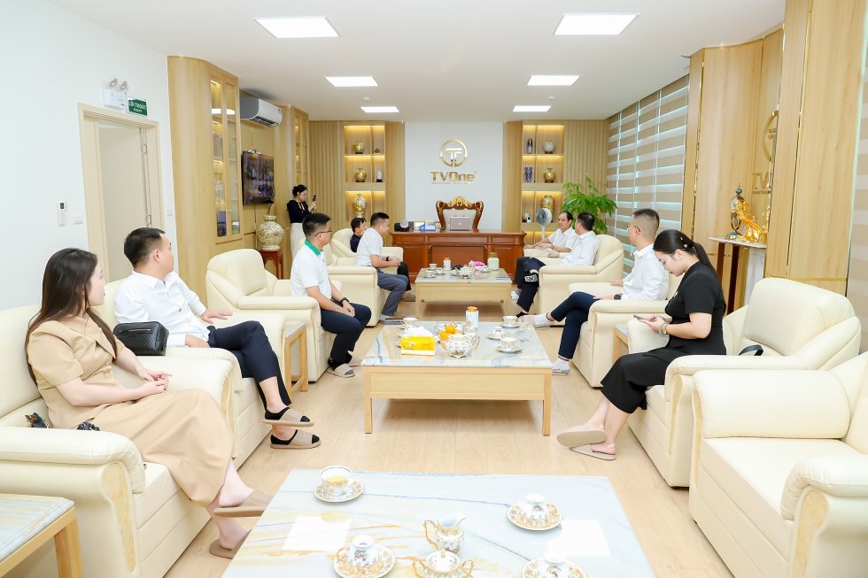 TVOne đón tiếp lãnh đạo Tân Long và BAF Việt Nam