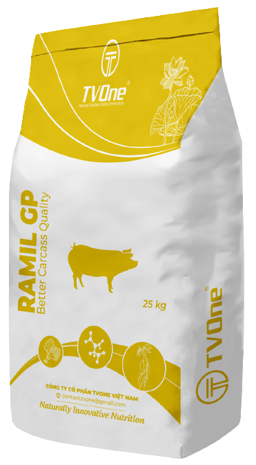 RAMIL GP - Phụ gia giúp tăng nạc, giảm mỡ, tạo màu thịt đỏ
